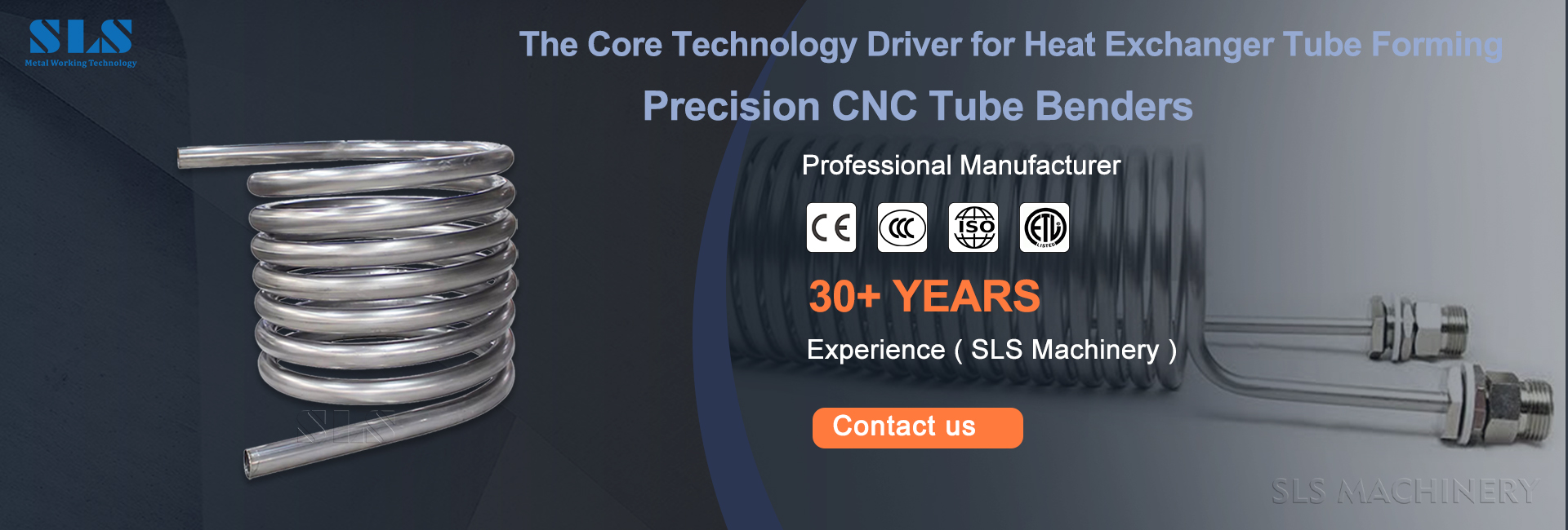 02. Precision CNC Tube Benders The Core Technology Driver for Heat Exchanger Tube Forming 02. Piegatubi CNC di precisione Il motore tecnologico fondamentale per la formatura dei tubi degli scambiatori di calore