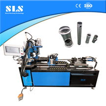 Macchina per perforazione del colletto del foro del tubo automatico BP-50 | Puntatrice per punzonatura del tubo in acciaio inossidabile CNC per processo di formazione del ramo tubolare