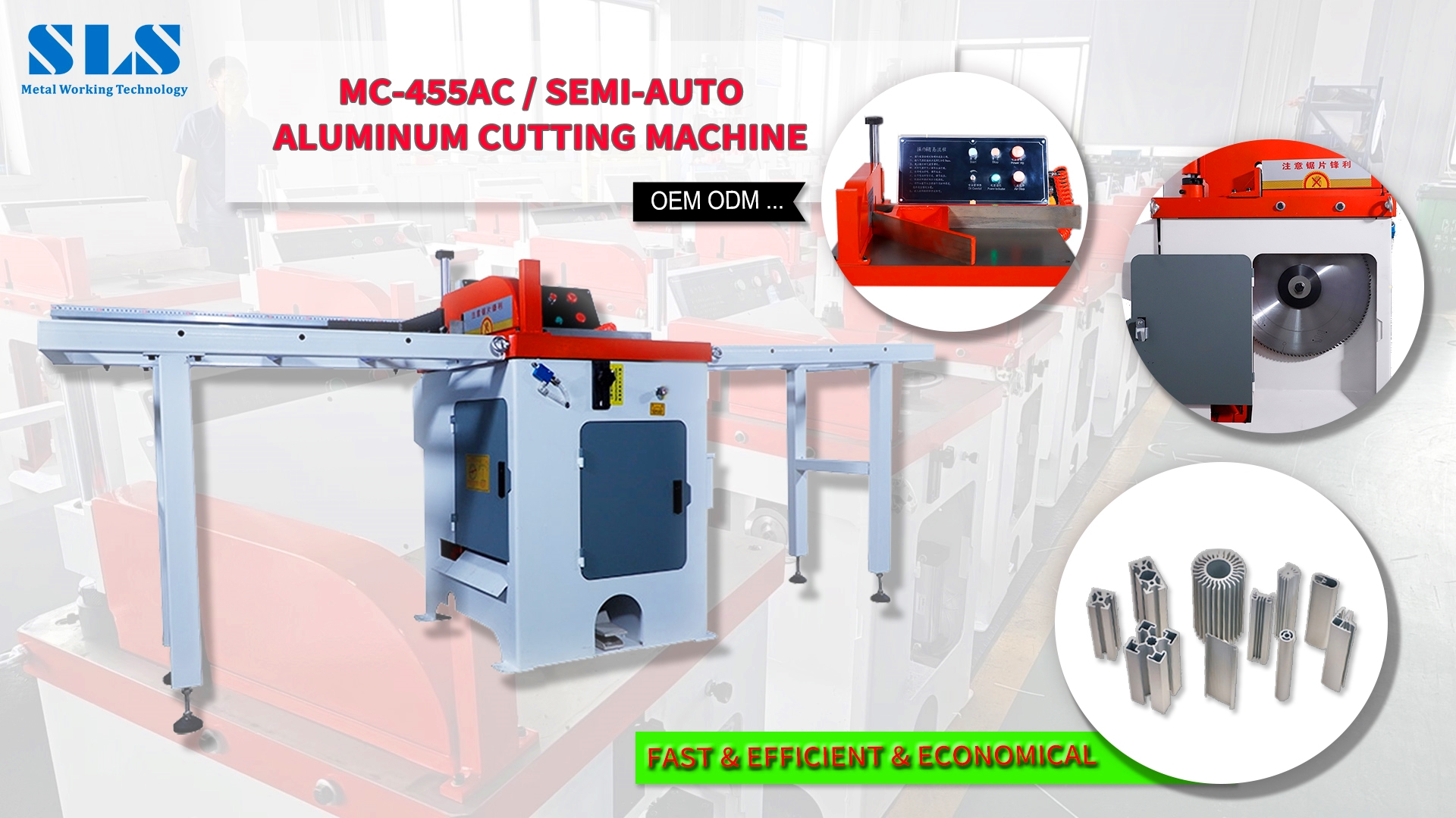 SAGGI A UP ALLUMINUM UP - barre di alluminio / profili di taglio (MC -455AC - NO BURRS)