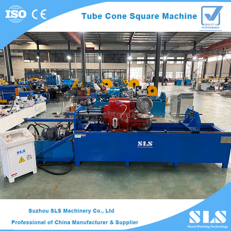 Gambe per mobili Pipe affusolato e macchina per formatura quadrata di cono | Attrezzatura da sfumatura conica in metallo (tipo TS-50NC)