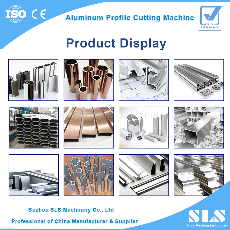 SLS efficiente macchina per taglio in alluminio per tubi di profilo in alluminio in rame (tipo MC-455CNC)