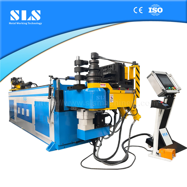 STRADA DEI MOBILI CONTROLLO CNC Rolling Bender / Pipe Machine piegatura a spinta del raggio grande (PB 63CNC-4A-3SV)