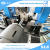 Macchina per perforazione del colletto del foro del tubo automatico BP-50 | Puntatrice per punzonatura del tubo in acciaio inossidabile CNC per processo di formazione del ramo tubolare