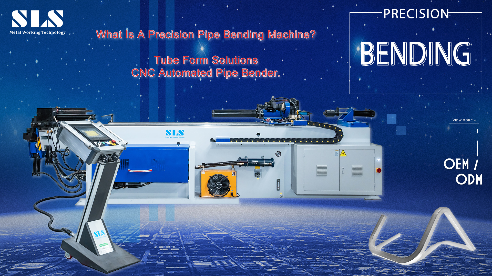 Cos'è una macchina per flessione per tubi di precisione? Soluzioni in forma di tubo - Bender per tubi automatizzato CNC.