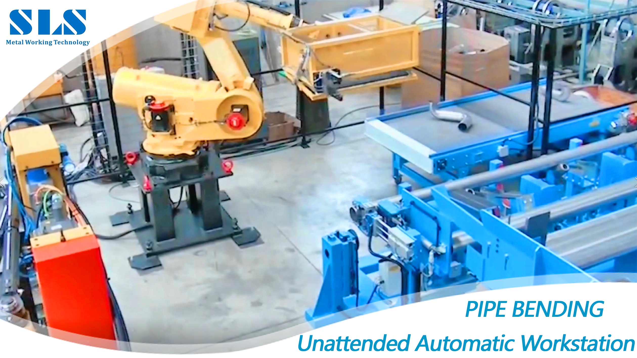 CNC Pipe Bender di workstation automatica incustodita | MACCHINE SLS FORME DI PILEDE