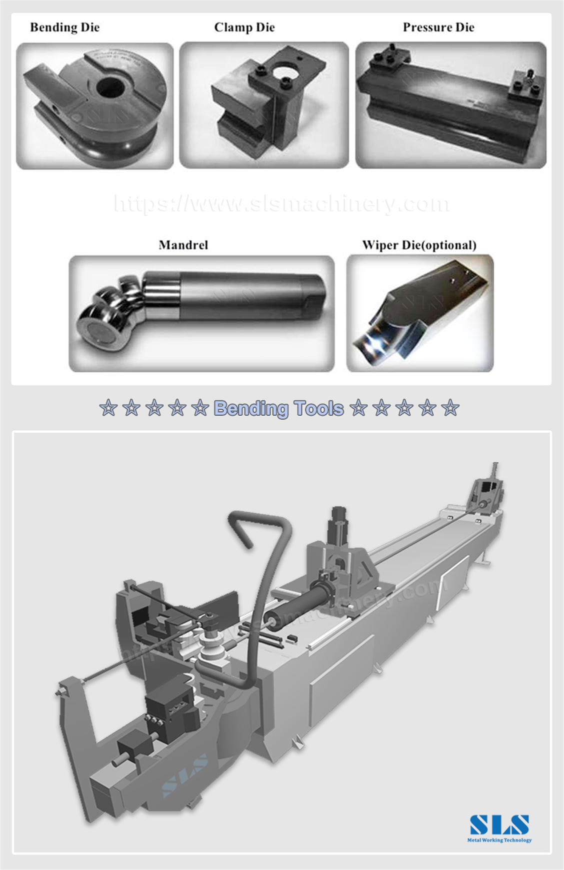 X. Stampi per piegatura tubi.Strumenti per piegatura. 003