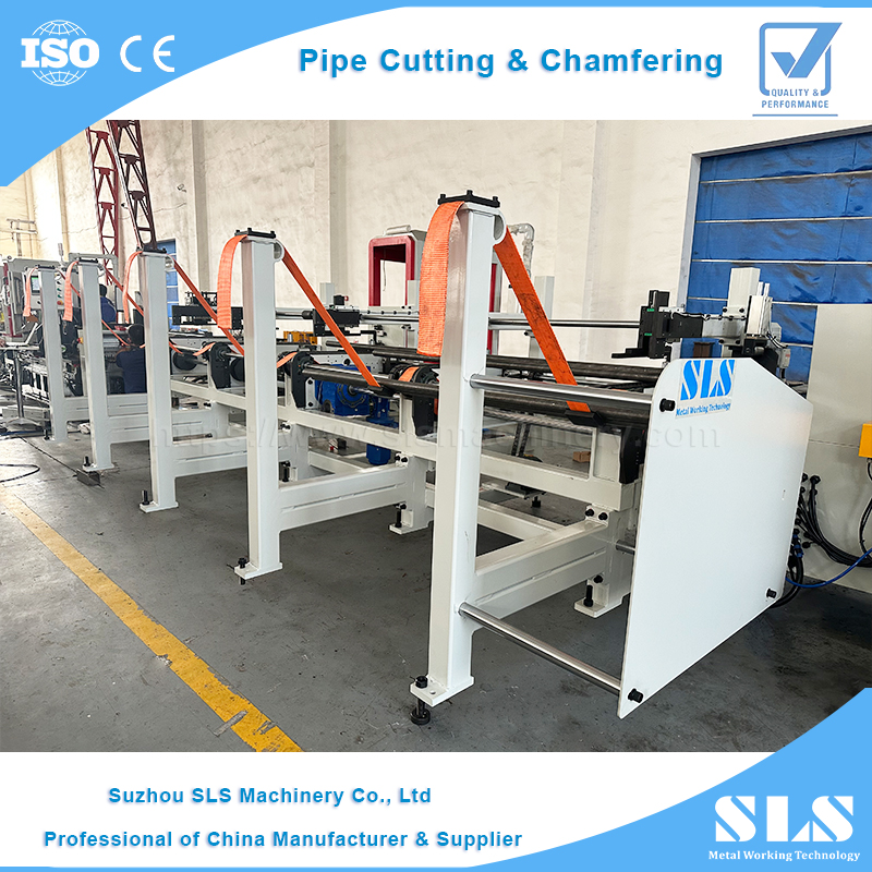 Precisione di efficienza di SLS CNC COLLARE AUTOMATICI E MACCHINA SMATTURA | La linea di produzione completa di soluzioni di taglio del tubo