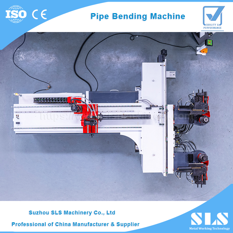 PUBLE CALDARE SERPENENTENTY MACCHINE | Due teste-Bender a tubo CNC a doppia testa sinistra e destra (DH-76CNC-3A-2S-LR)