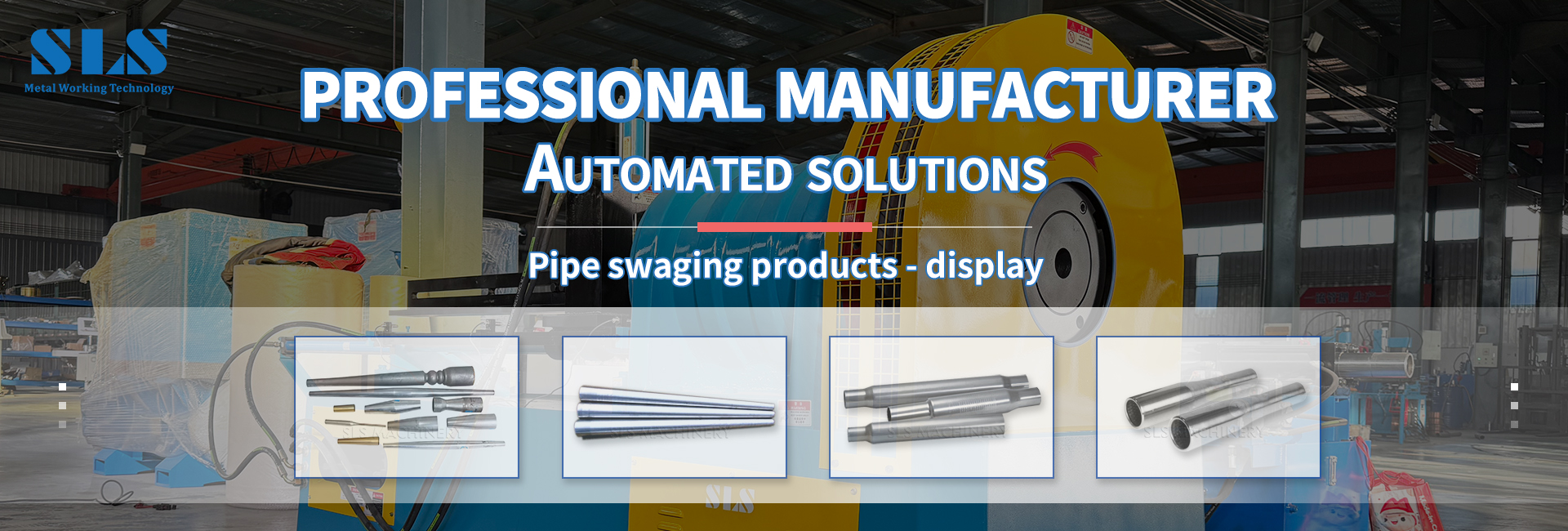 Prodotti di sfumatura. Fine del tubo che riduce. Tape conico. SLSS Soluzioni integrate automatizzate