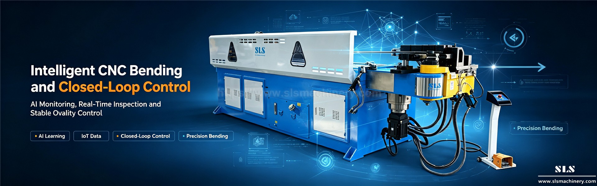 05. Cause, impatti e soluzioni di controllo completo dell'ovalizzazione dei tubi nella piegatura dei tubi CNC. SLS