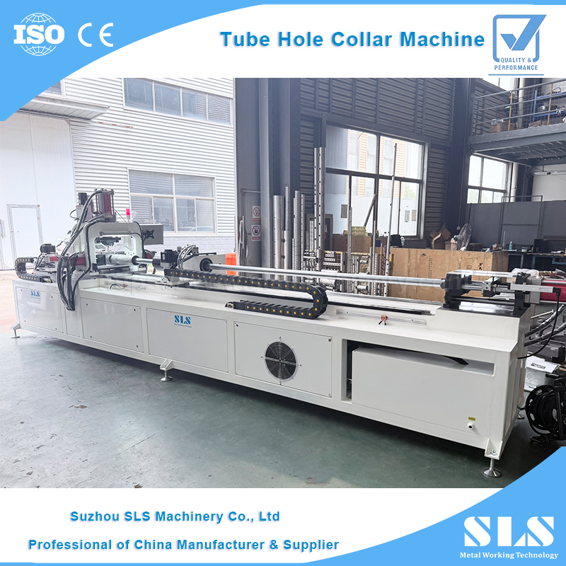BP-130 Tipo Punzonatrice e perforatrice automatica per collare per tubo in acciaio CNC per collettori di diramazione per tubi di raffreddamento a liquido CDU