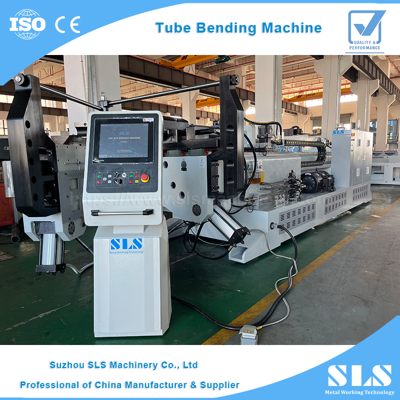 Macchina piegatubi per tubi di grandi dimensioni CNC tipo 130 | Piegatubi automatica per carichi pesanti 3A‑1S | Tubo con diametro esterno piegato di 100 mm, parete spessa 6,2 mm