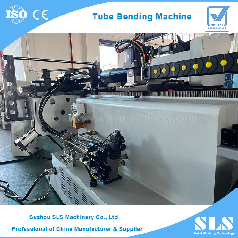 Macchina piegatubi per tubi di grandi dimensioni CNC tipo 130 | Piegatubi automatica per carichi pesanti 3A‑1S | Tubo con diametro esterno piegato di 100 mm, parete spessa 6,2 mm