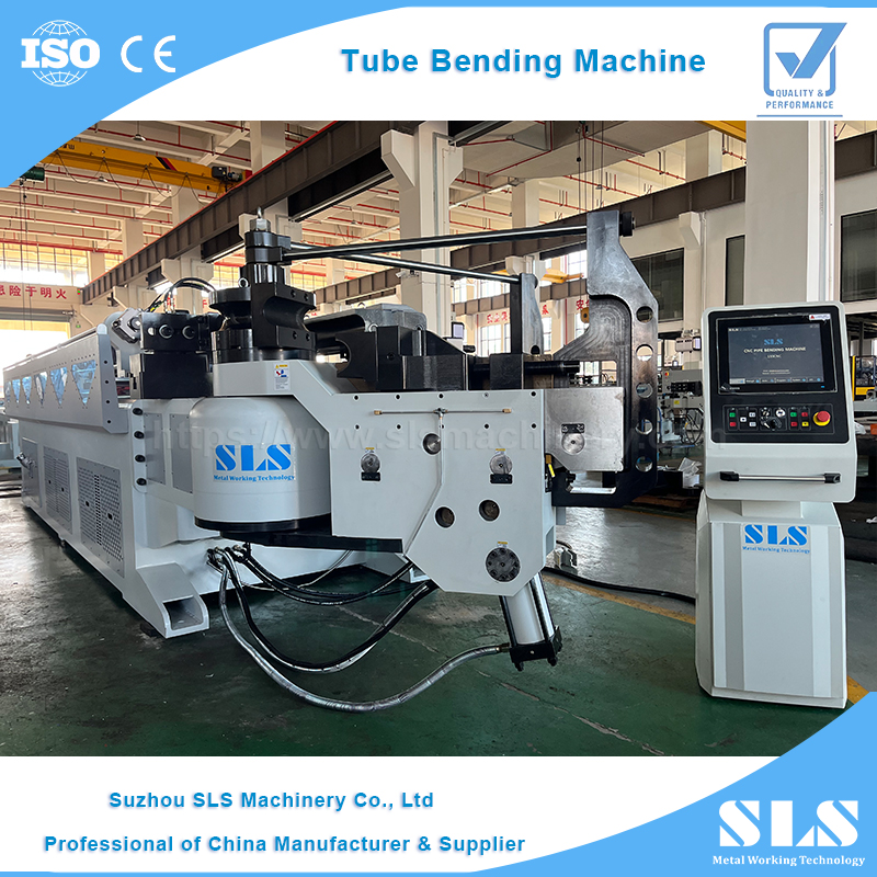 Macchina piegatubi per tubi di grandi dimensioni CNC tipo 130 | Piegatubi automatica per carichi pesanti 3A‑1S | Tubo con diametro esterno piegato di 100 mm, parete spessa 6,2 mm
